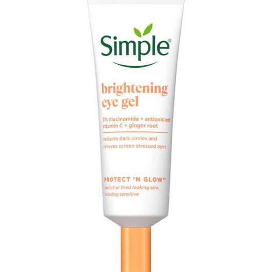 Simple Brightening Eye Gel Protect 'n' Glow 25ml