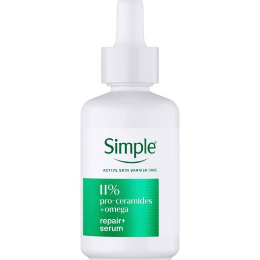 Simple Ceramide & Omega Complex Face Serum For Nourished Skin 30ml