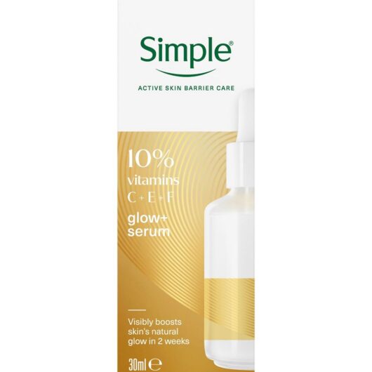 Simple Glow+ 10% Vitamins C + E F Serum 30 ml