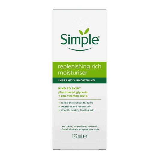 Simple Kind To Skin Replenishing Rich Moisturiser 125ml