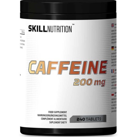 Skill Nutrition Caffeine 200Mg Tablets 240S