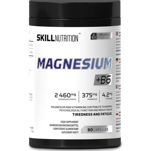 Skill Nutrition Magnesium + B6 Capsules 90S