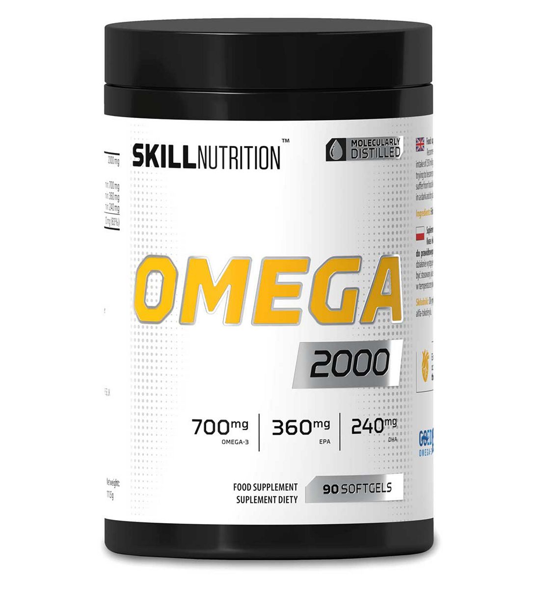 Skill Nutrition Omega 2000 Soft Gels 90S