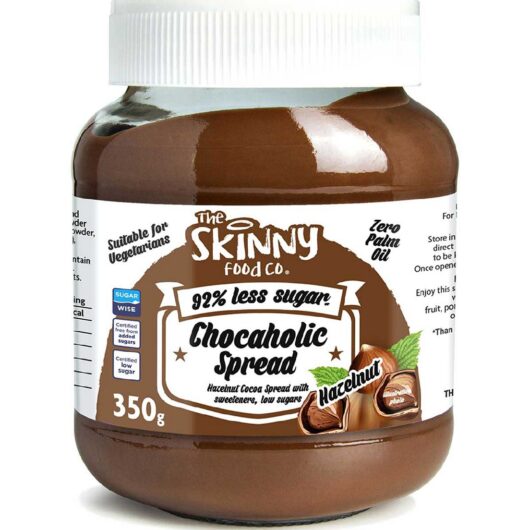 Skinny Food Co Chocoholic Hazelnut Low-Sugar Spread 350g