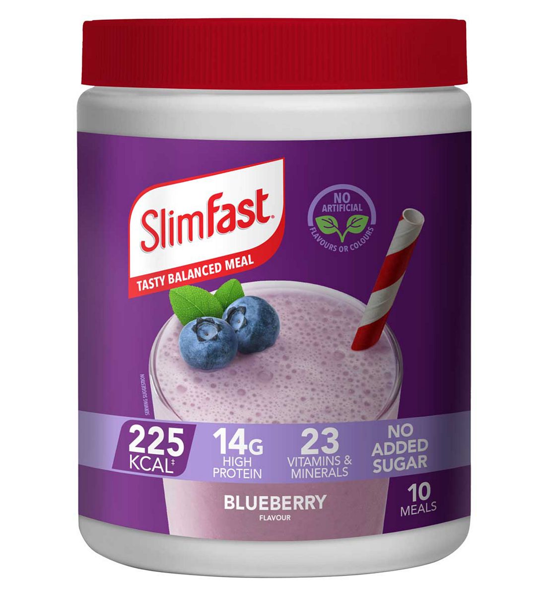 Slim Fast Slimfast Blueberry Shake Powder - 365g