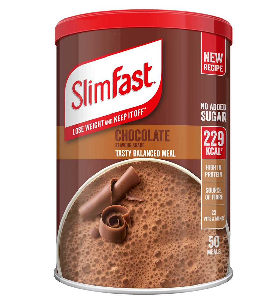 Slim Fast Slimfast Chocolate Shake 50 Serving - 1875g