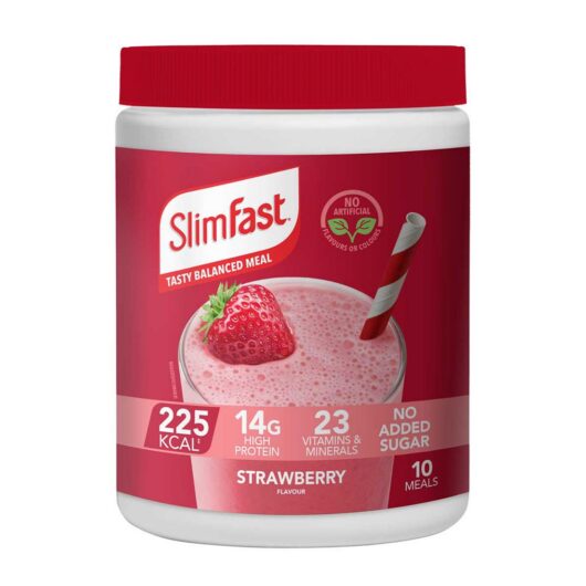 Slim Fast Slimfast Strawberry Flavour Shake - 365g