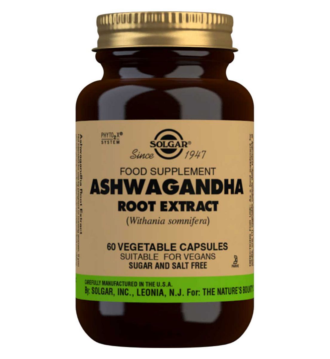 Solgar Ashwagandha Root Extract 60 Capsules