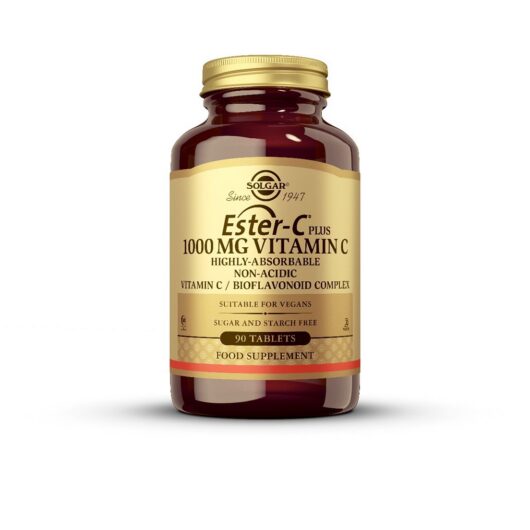 Solgar Esterc Plus 1000Mg Vitamin C 90 Tablets