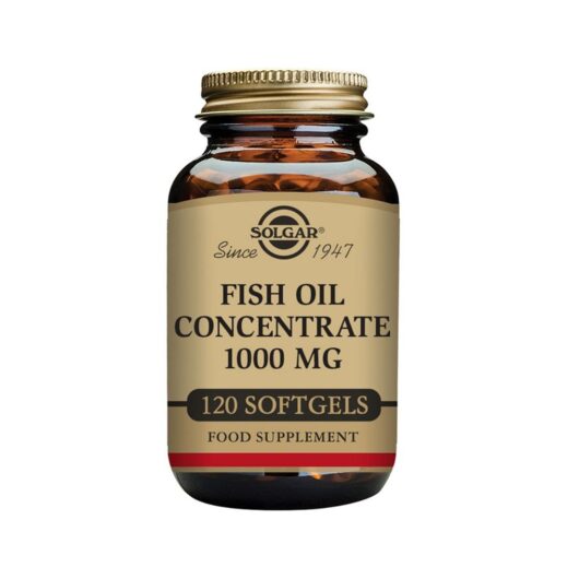 Solgar Fish Oil Concentrate 1000Mg 120 Softgels