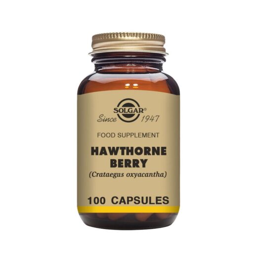Solgar Hawthorn Berry 520Mg 100 Capsules