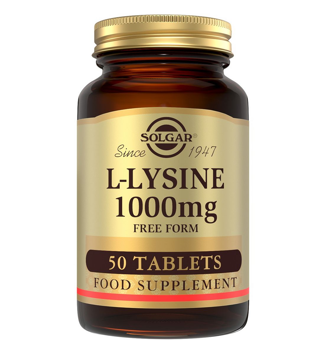 Solgar L-Lysine 1000Mg - 50 Tablets