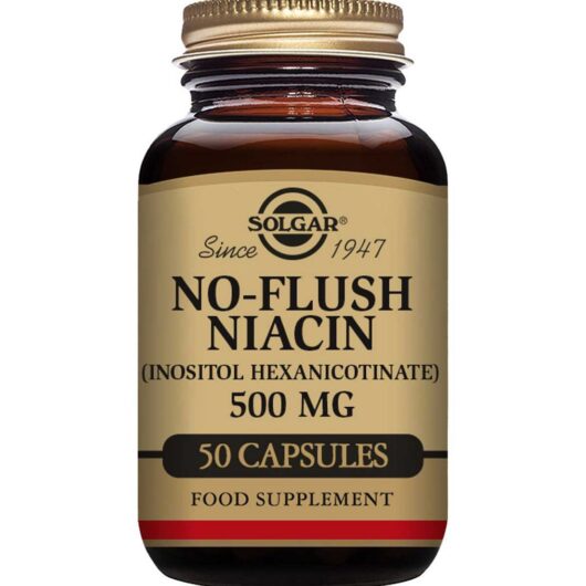 Solgar No-Flush Niacin 500Mg 50 Capsules