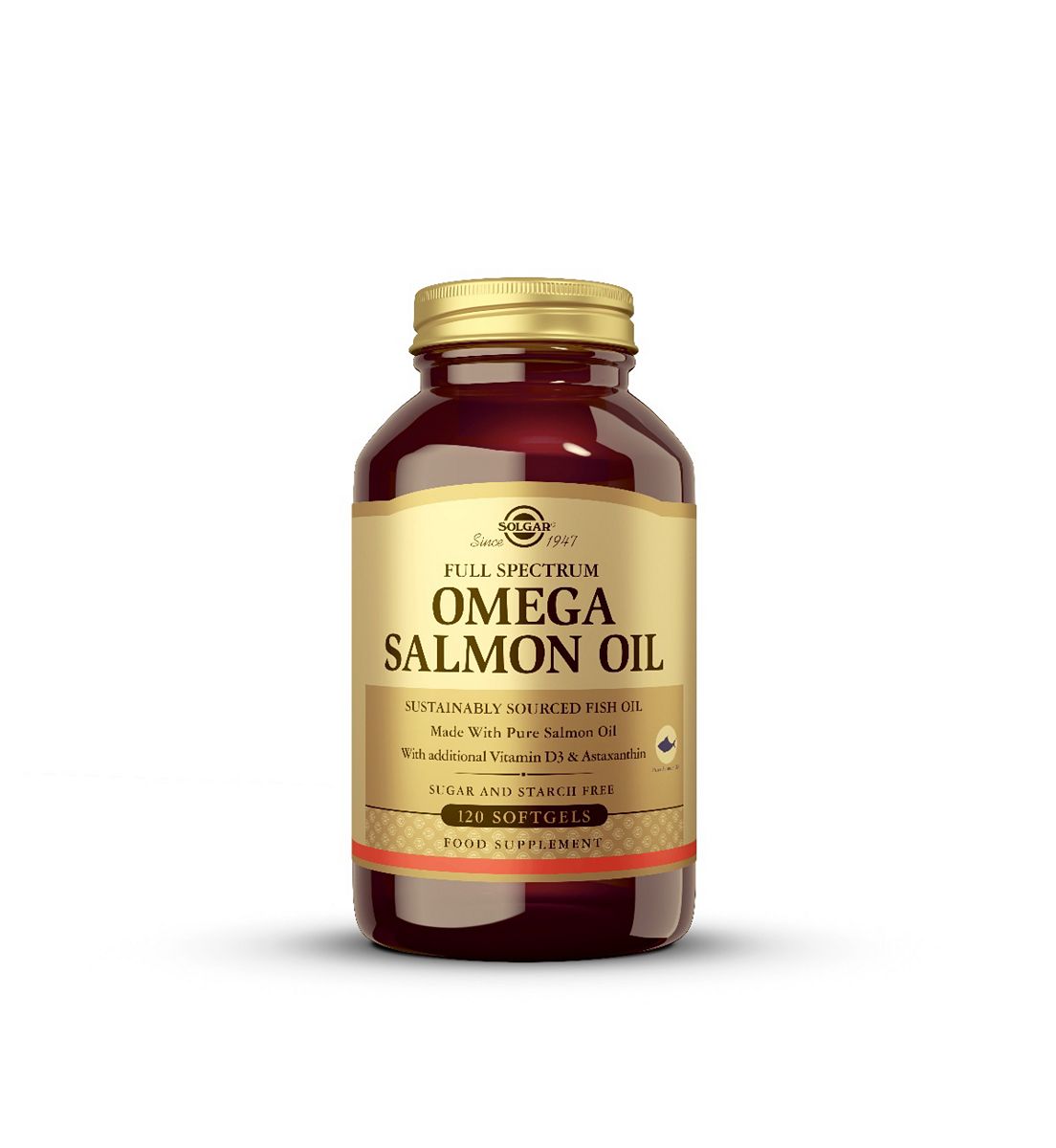 Solgar Spectrum Omega Salmon Oil 120 Softgels