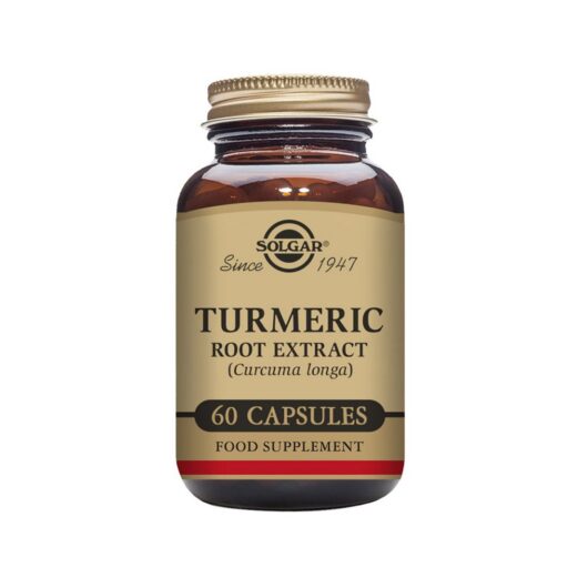 Solgar Turmeric Root Extract - 60 Capsules