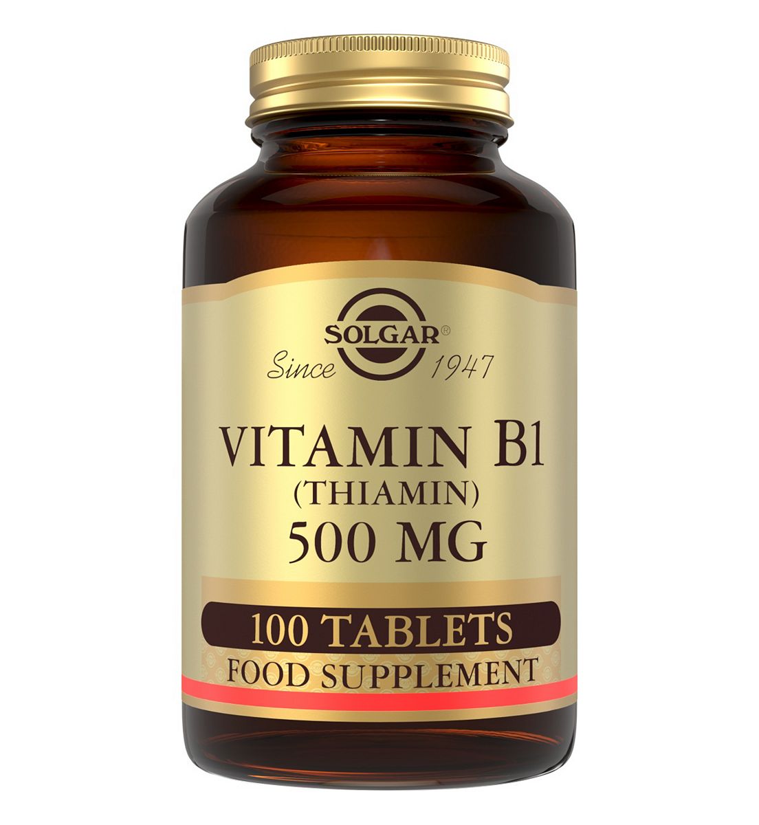 Solgar Vitamin B1 Thiamin 500Mg 100 Tablets
