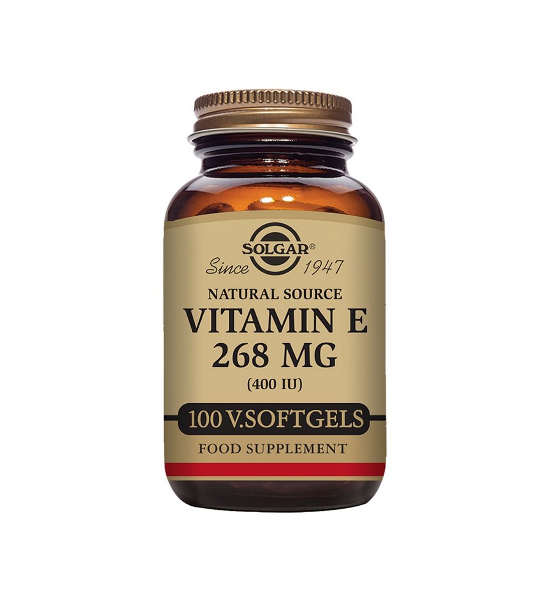 Solgar Vitamin E 268Mg 400Iu 100 Softgels