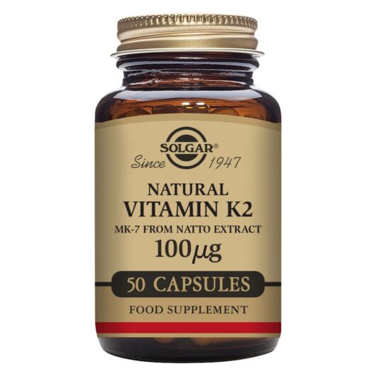 Solgar Vitamin K2 100Ug 50 Capsules
