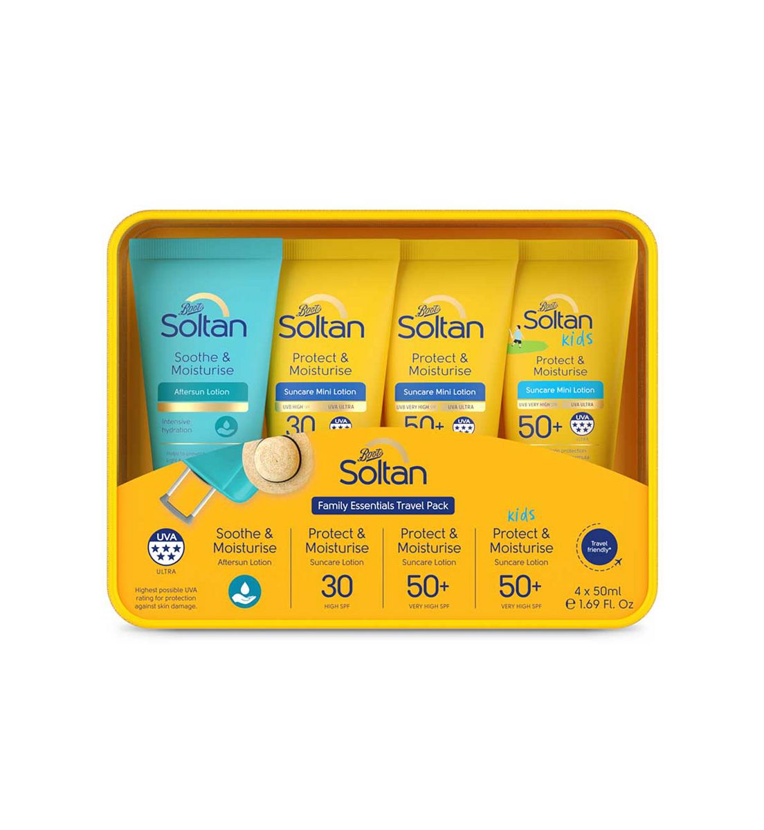 Soltan Family Essentials Mini Travel Pack