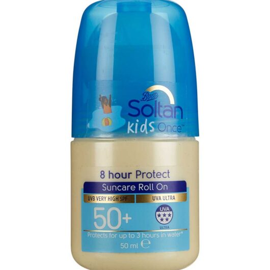 Soltan Kids Once 8Hr Protect Suncare Roll On Spf50+ 50ml