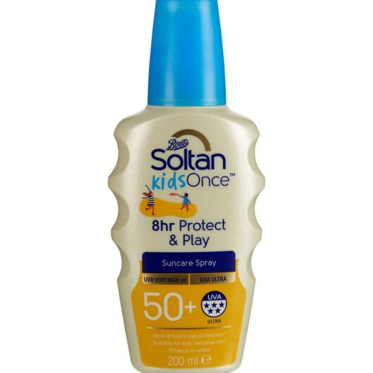 Soltan Kids Once Protect & Play Suncare Spray Spf50+200 ml, 200ml