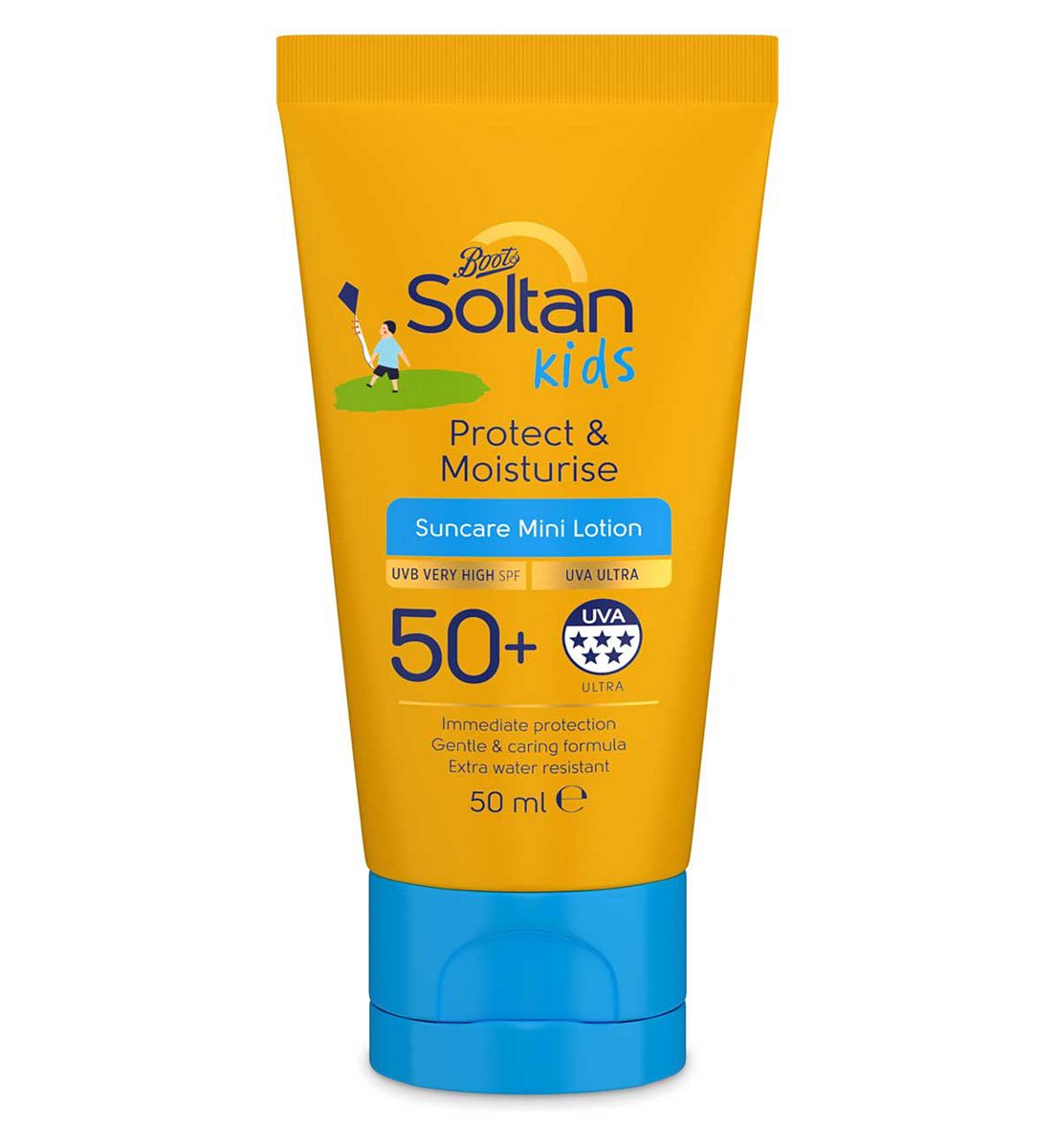 Soltan Kids Protect & Moisturise Mini Suncare Lotion Spf50+ 50ml