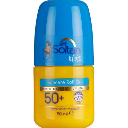 Soltan Kids Protect & Moisturise Suncare Roll On Spf50+ 50ml