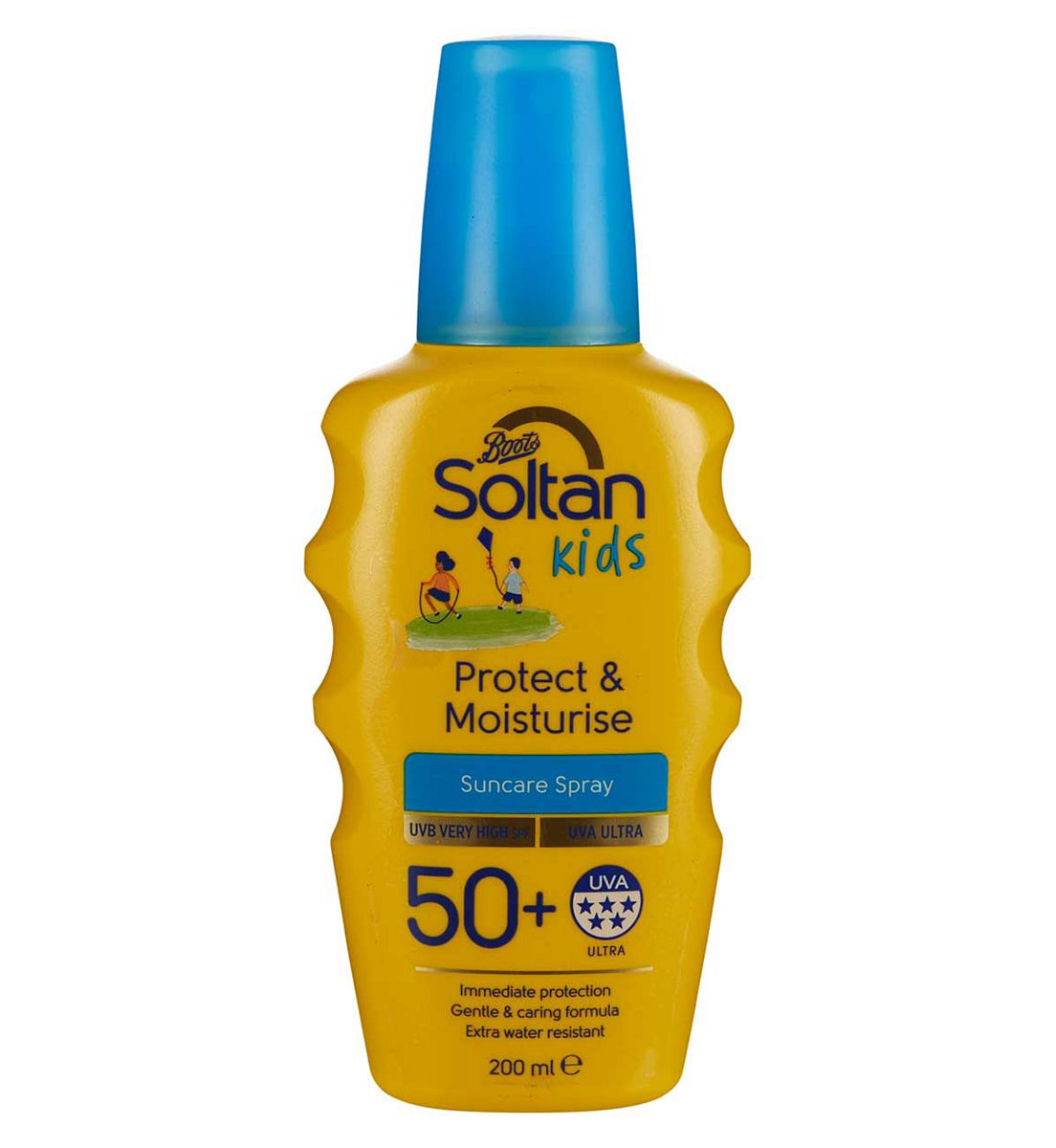 Soltan Kids Protect & Moisturise Suncare Spray Spf50+200 ml, 200ml