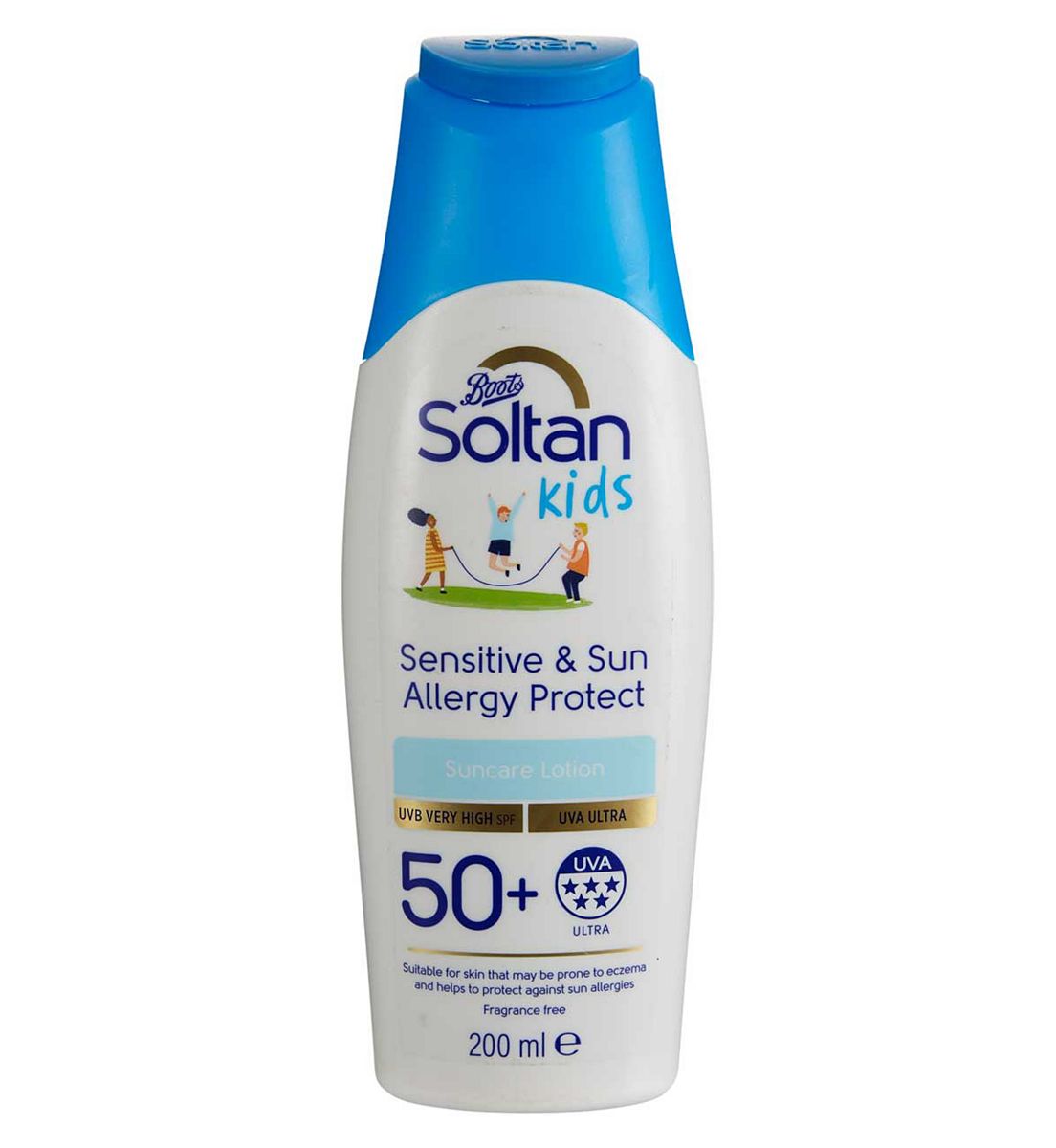 Soltan Kids Sensitive & Sun Allergy Protect Suncare Lotion Spf50+200 ml, 200ml