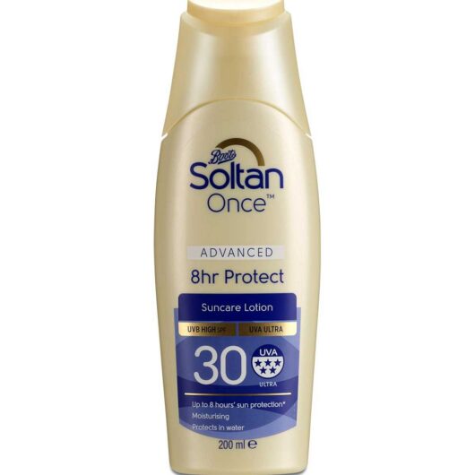 Soltan Once Advanced 8 Hour Protect Suncare Lotion Spf30200 ml, 200ml