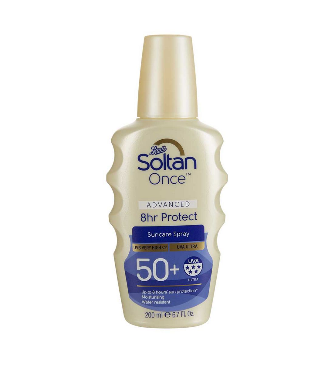 Soltan Once Advanced 8 Hour Protect Suncare Spray Spf50+200 ml, 200ml