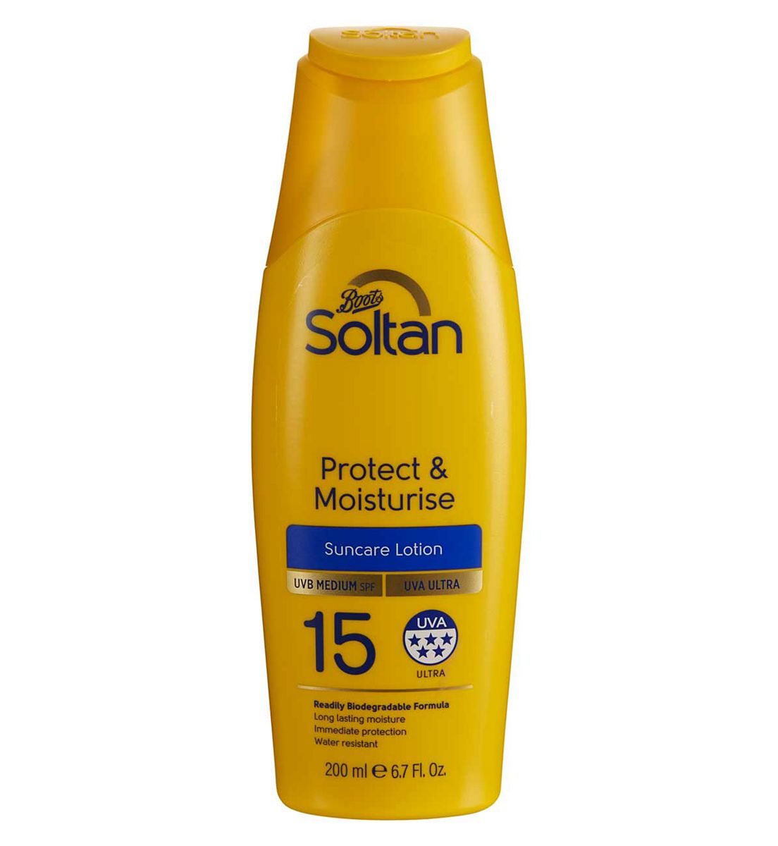 Soltan Protect & Moisturise Suncare Lotion Spf15200 ml, 200ml