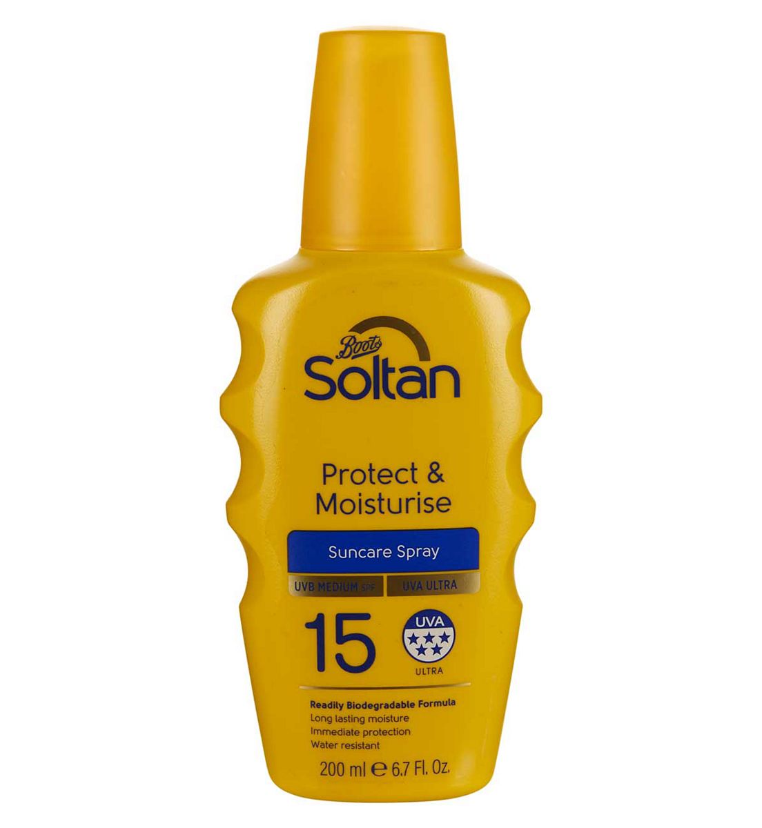 Soltan Protect & Moisturise Suncare Spray Spf15200 ml, 200ml