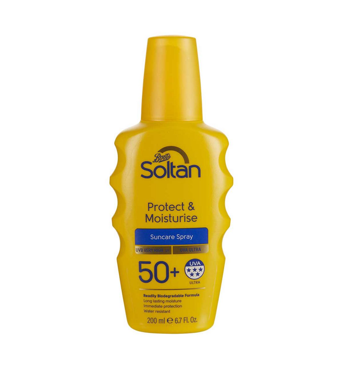 Soltan Protect & Moisturise Suncare Spray Spf50+200 ml, 200ml