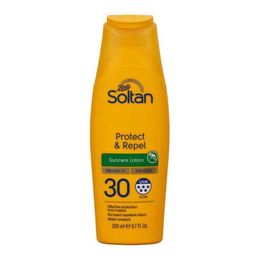 Soltan Protect & Repel Suncare Lotion Spf30200 ml, 200ml