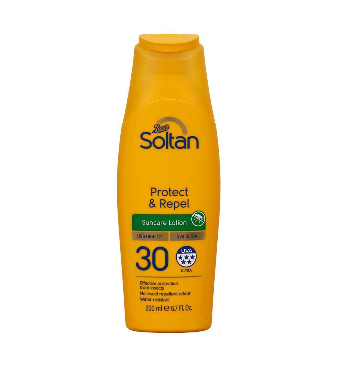 Soltan Protect & Repel Suncare Lotion Spf30200 ml, 200ml