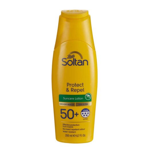Soltan Protect & Repel Suncare Lotion Spf50+200 ml, 200ml