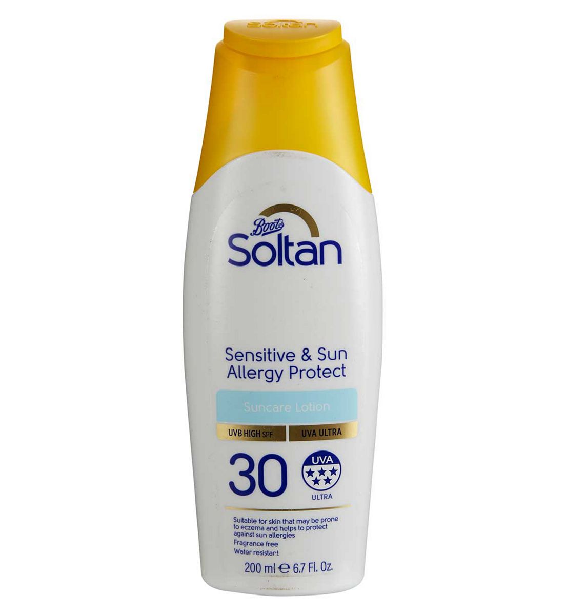 Soltan Sensitive & Sun Allergy Protect Suncare Lotion Spf30200 ml, 200ml