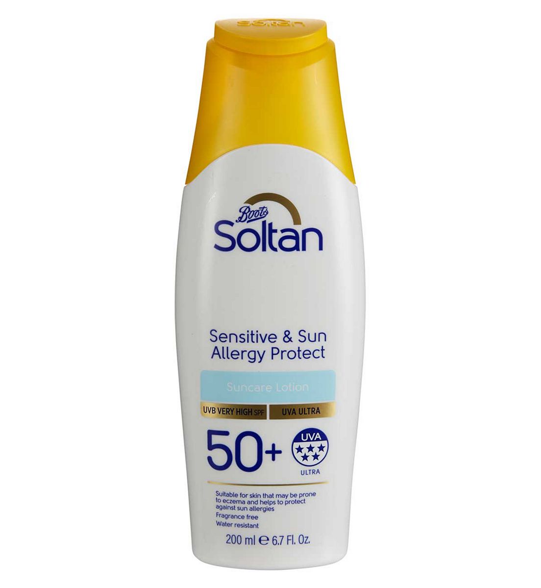 Soltan Sensitive & Sun Allergy Protect Suncare Lotion Spf50+200 ml, 200ml