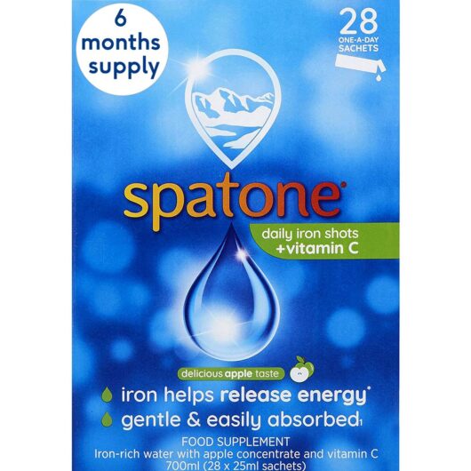 Spatone Apple 6 Month Bundle: X Daily Iron Shots + Vitamin C 28S