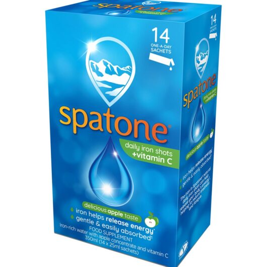 Spatone Apple Daily Iron Shots + Vitamin C 14 Sachets