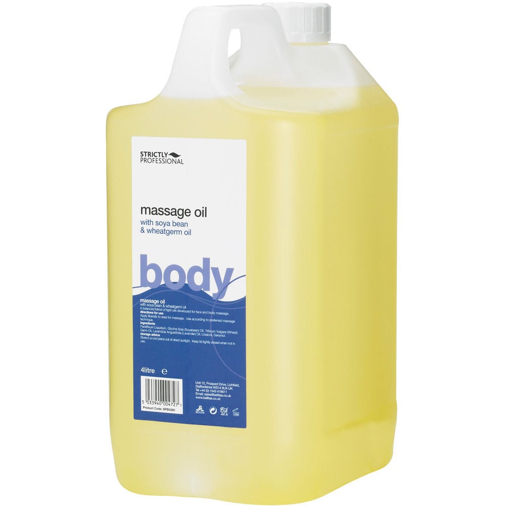 Strictly Professional Body Massage Oil, 4L