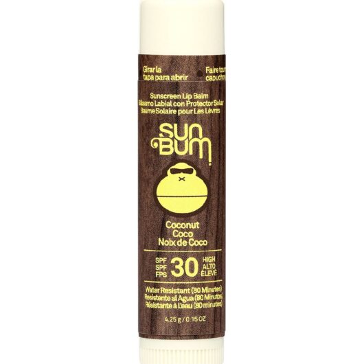 Sun Bum Moisturizing Sunscreen Lip Balm Coconut Spf 30 Uva/uvb 4.25g