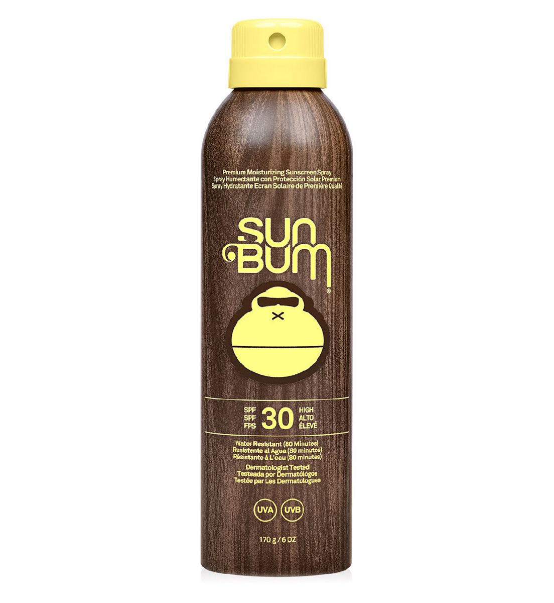 Sun Bum Original Moisturizing Sun Cream Spray Spf 30 Vegan Cruelty Free 170g