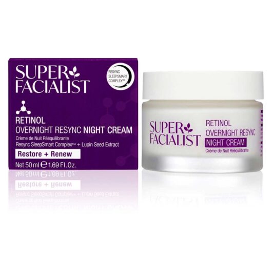 Super Facialist Retinol Sleepsmart Overnight Resync Night Cream