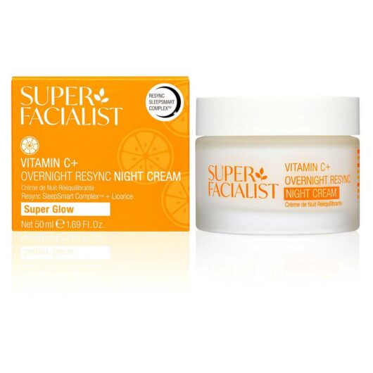 Super Facialist Vitamin C+ Sleepsmart Overnight Resync Night Cream
