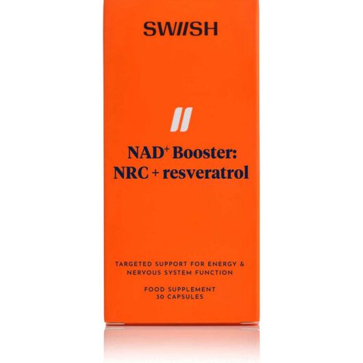Swiish Nad+ Booster Nrc + Resveratrol Capsules 30S