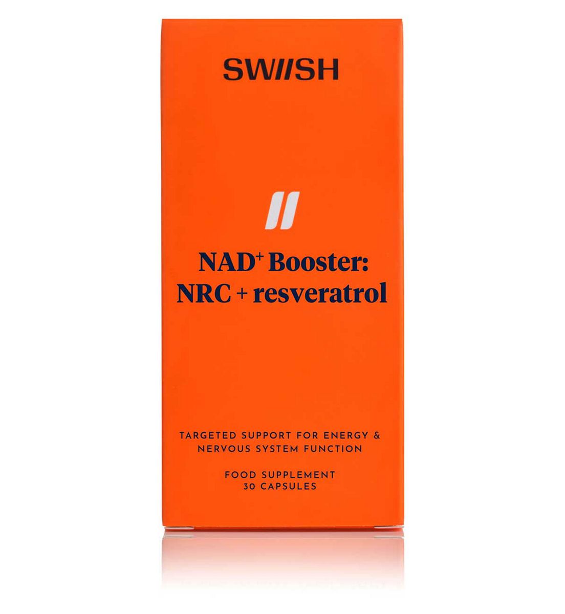 Swiish Nad+ Booster Nrc + Resveratrol Capsules 30S