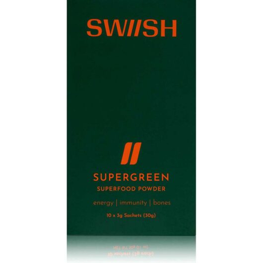 Swiish Supergreen Superfood Powder 30g - 10 X3G Sachets