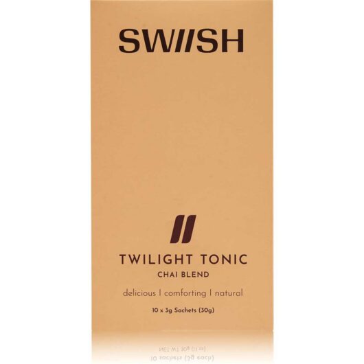 Swiish Twilight Tonic Chai Blend 30G -10 X 3G Sachets